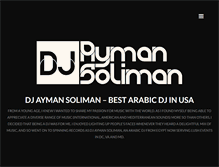 Tablet Screenshot of djaymansoliman.com